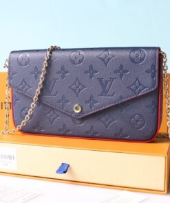 Pochette Félicie Navy Monogram Empriente